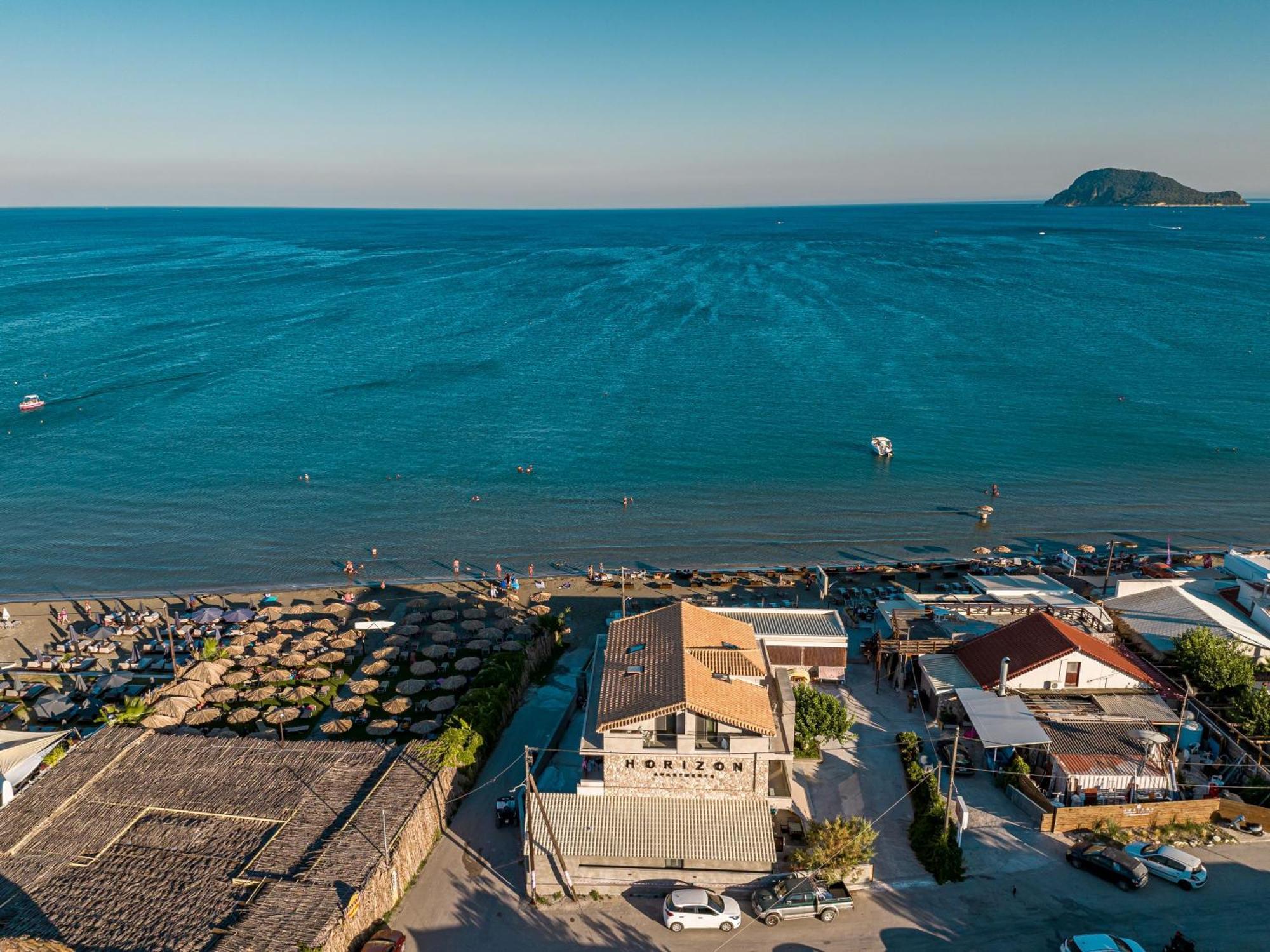 Horizon Apartments - Beachfront Luxury, By Zantewize Laganas Ngoại thất bức ảnh